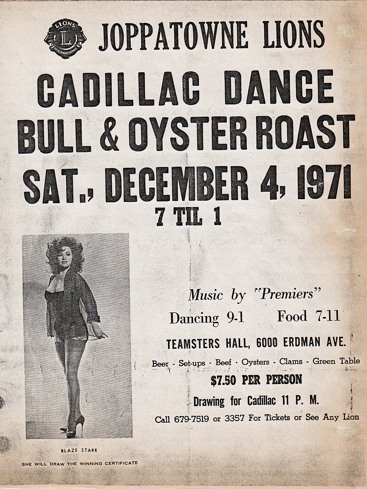 Cadillac Dance, 1971